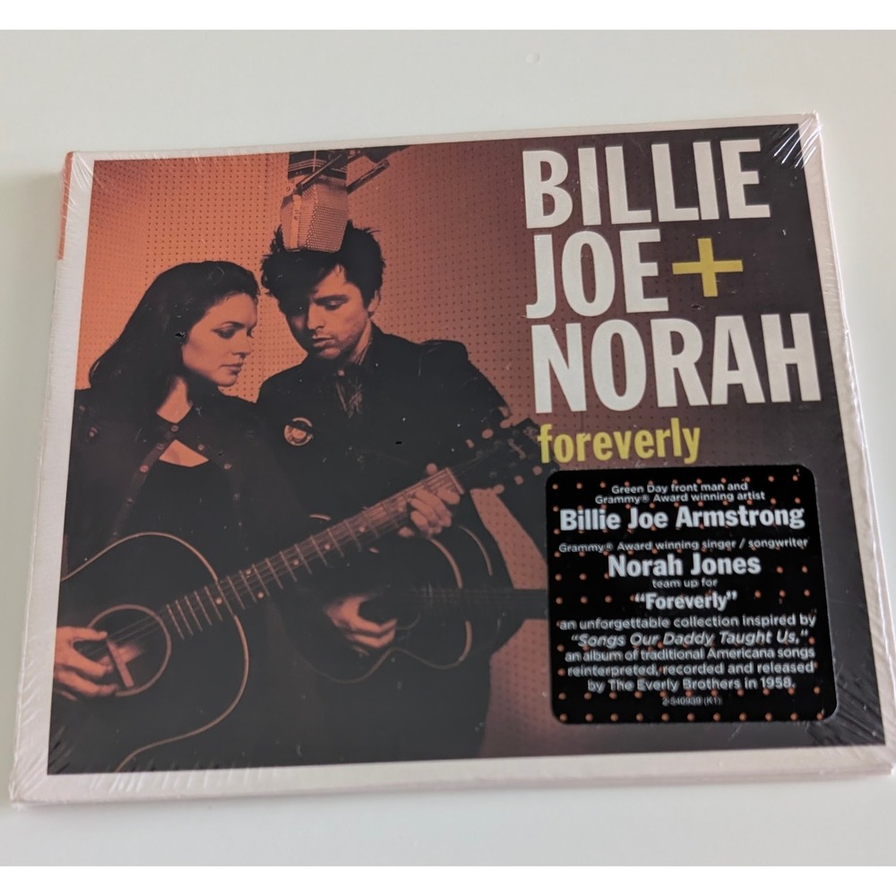 Billie Joe Armstrong Norah‎ Jones Foreverly CD New Sealed Starbucks Exclusive